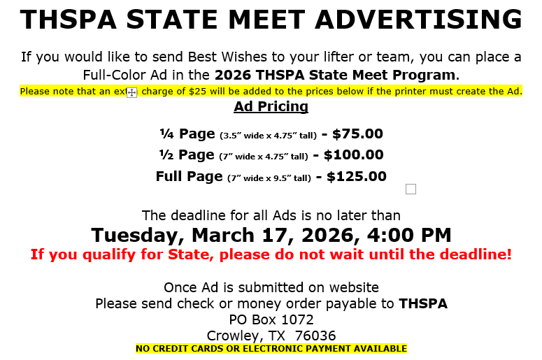 THSPA Home